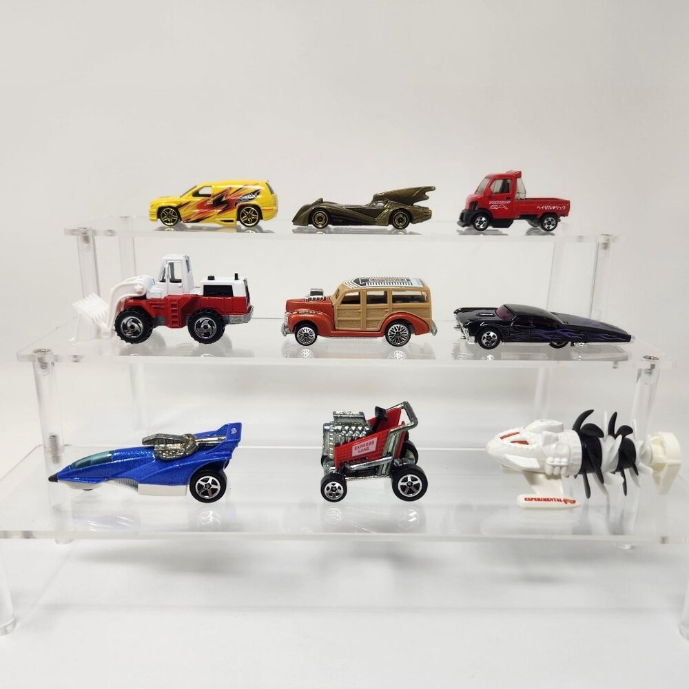 Lot of (9) Hot Wheels Diecast Cars 1992-2023 1/64 (b2)